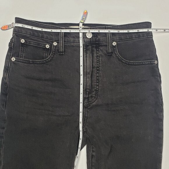 Madewell Petite Perfect Vintage Jean Lunar Wash Women's Size 27P Slim High-Rise - Picture 5 of 16